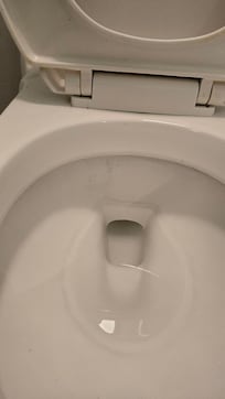 dirty toilet