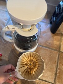 Moldy coffee pot