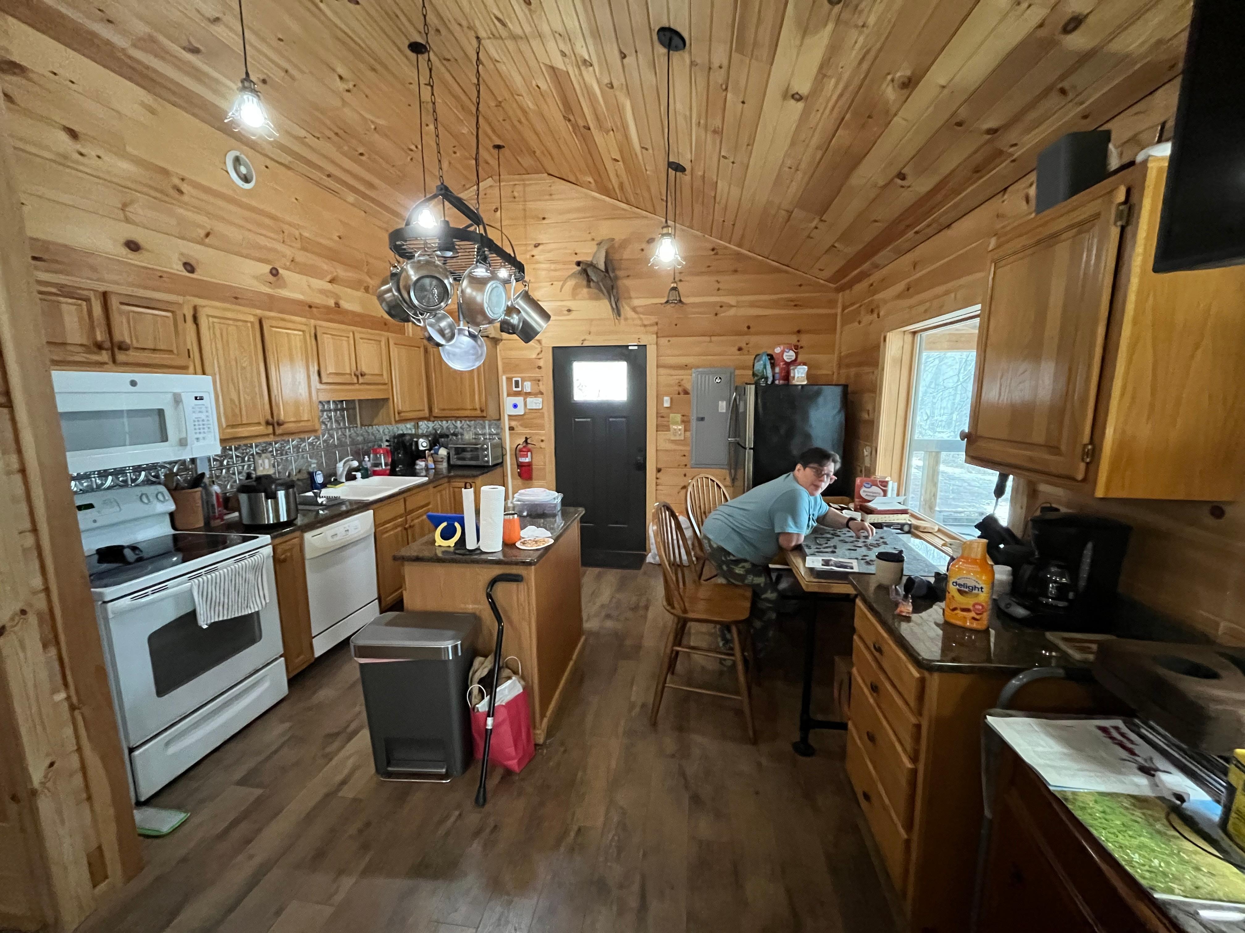 Kitchen dining room area