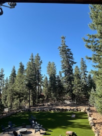 Fire pit area