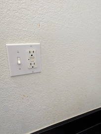 Stain spots on walls