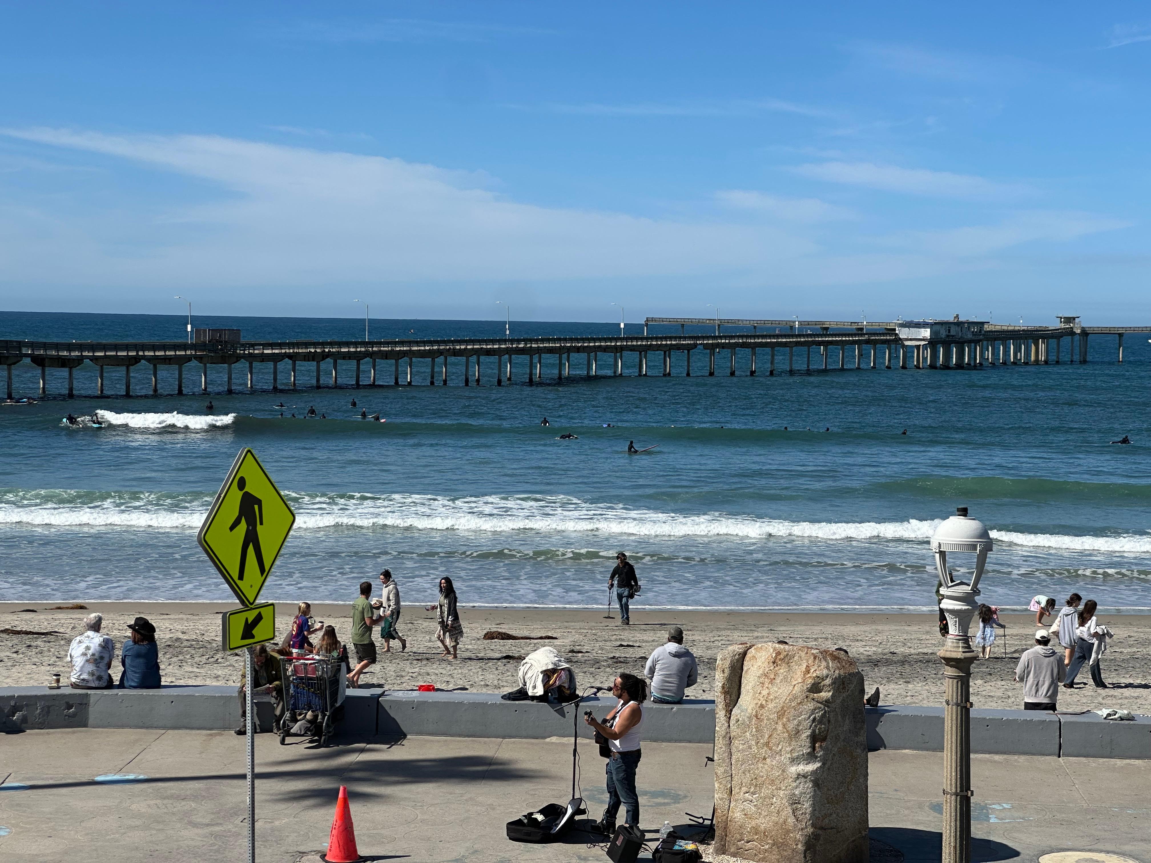 View from 3rd floor deck open to all guests