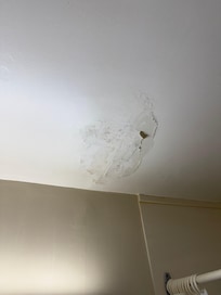 Bathroom water damage
