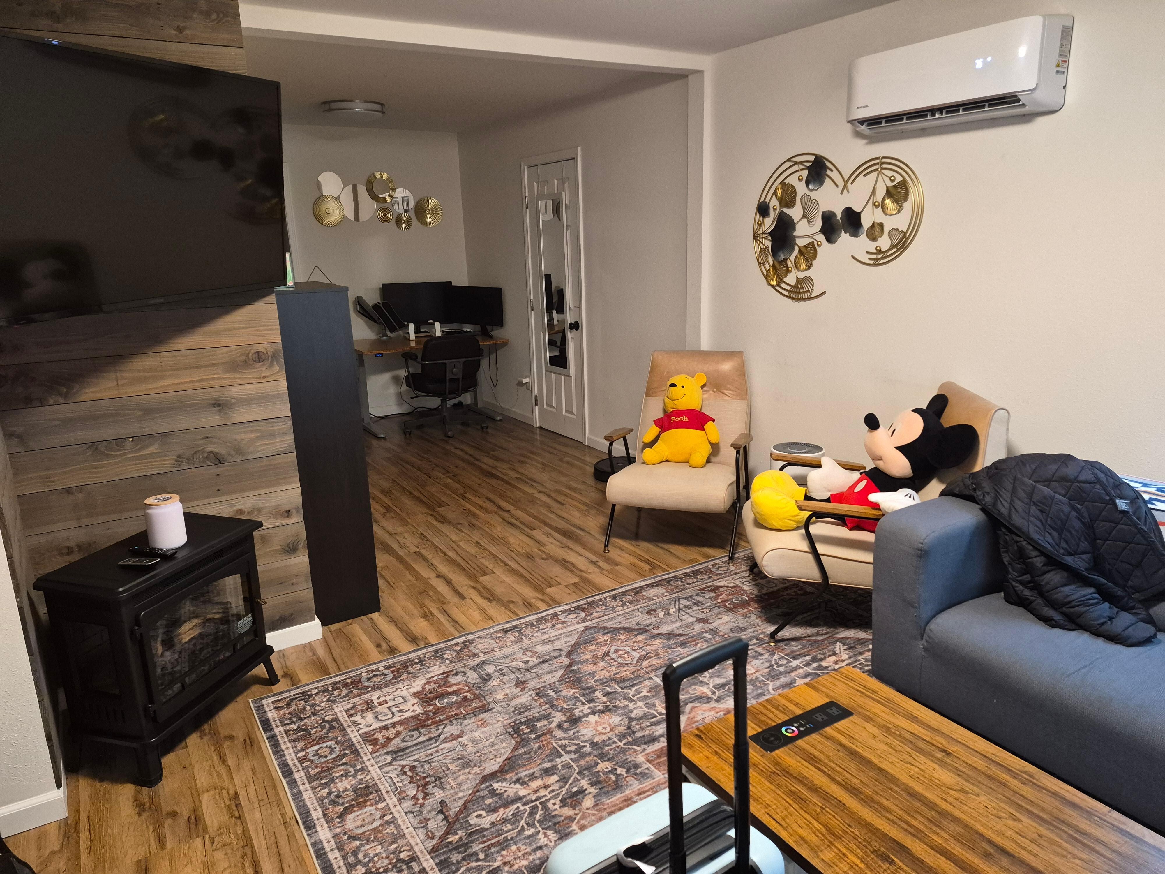 TV is big and works great