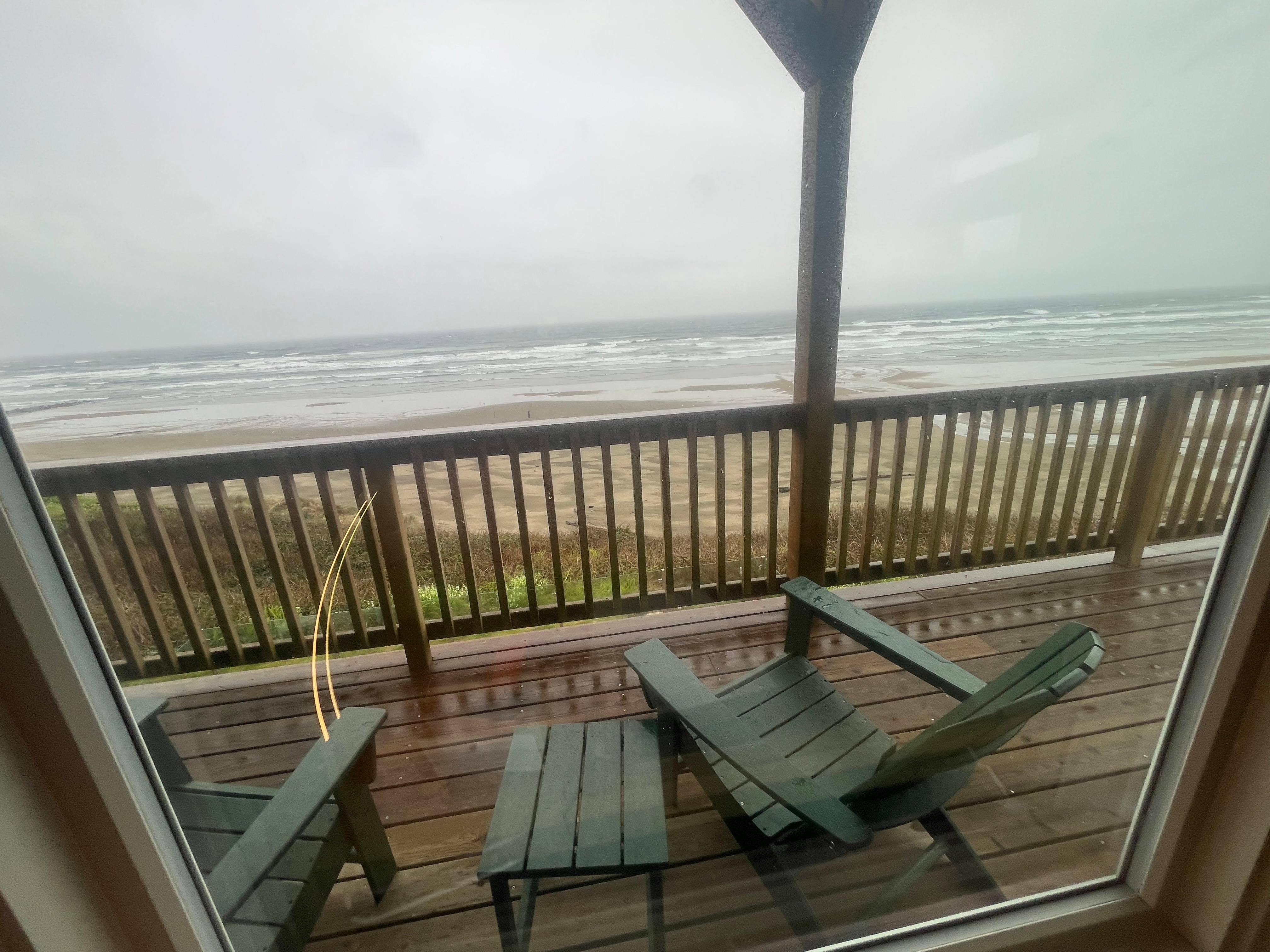 Ocean view from balcony 