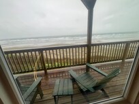 Ocean view from balcony