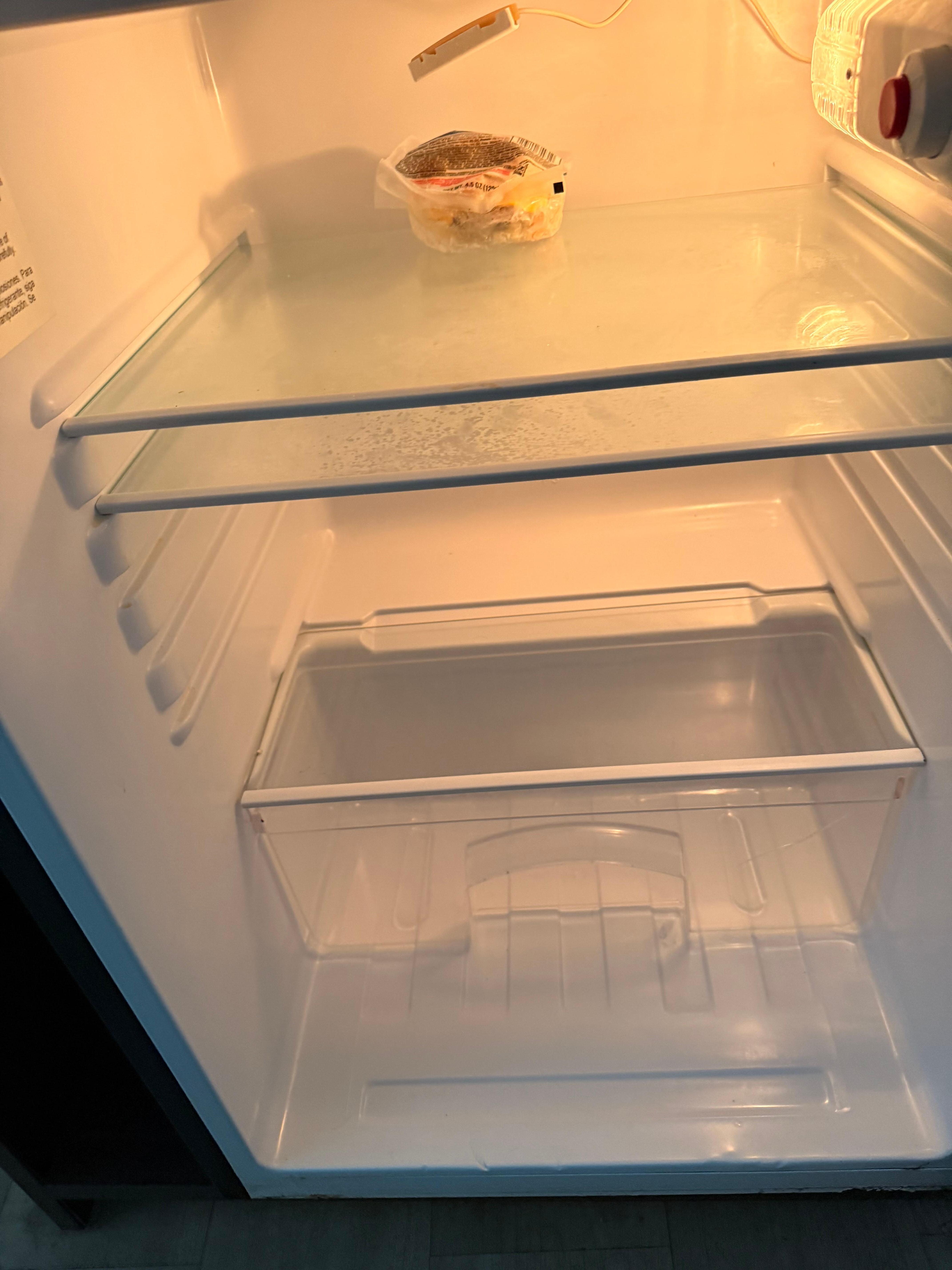Food left in fridge 