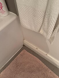 Bathroom baseboard