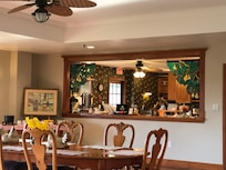 Breakfast gathering area