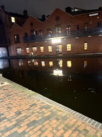 So nice to have a beer by the canal