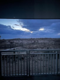 View from back patio.