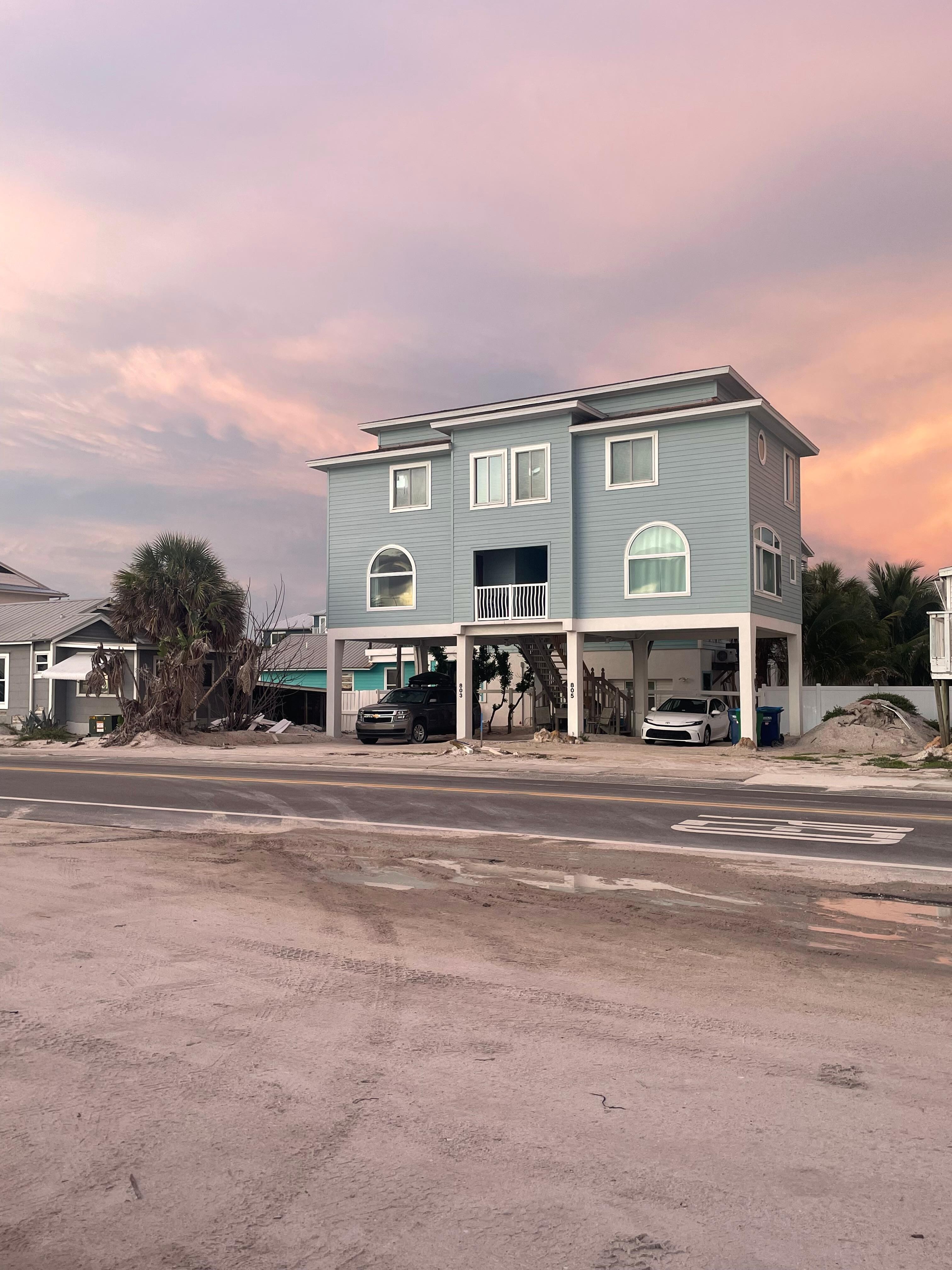 View from across the street