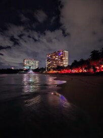 A nice evening walk on Luquillo Beach