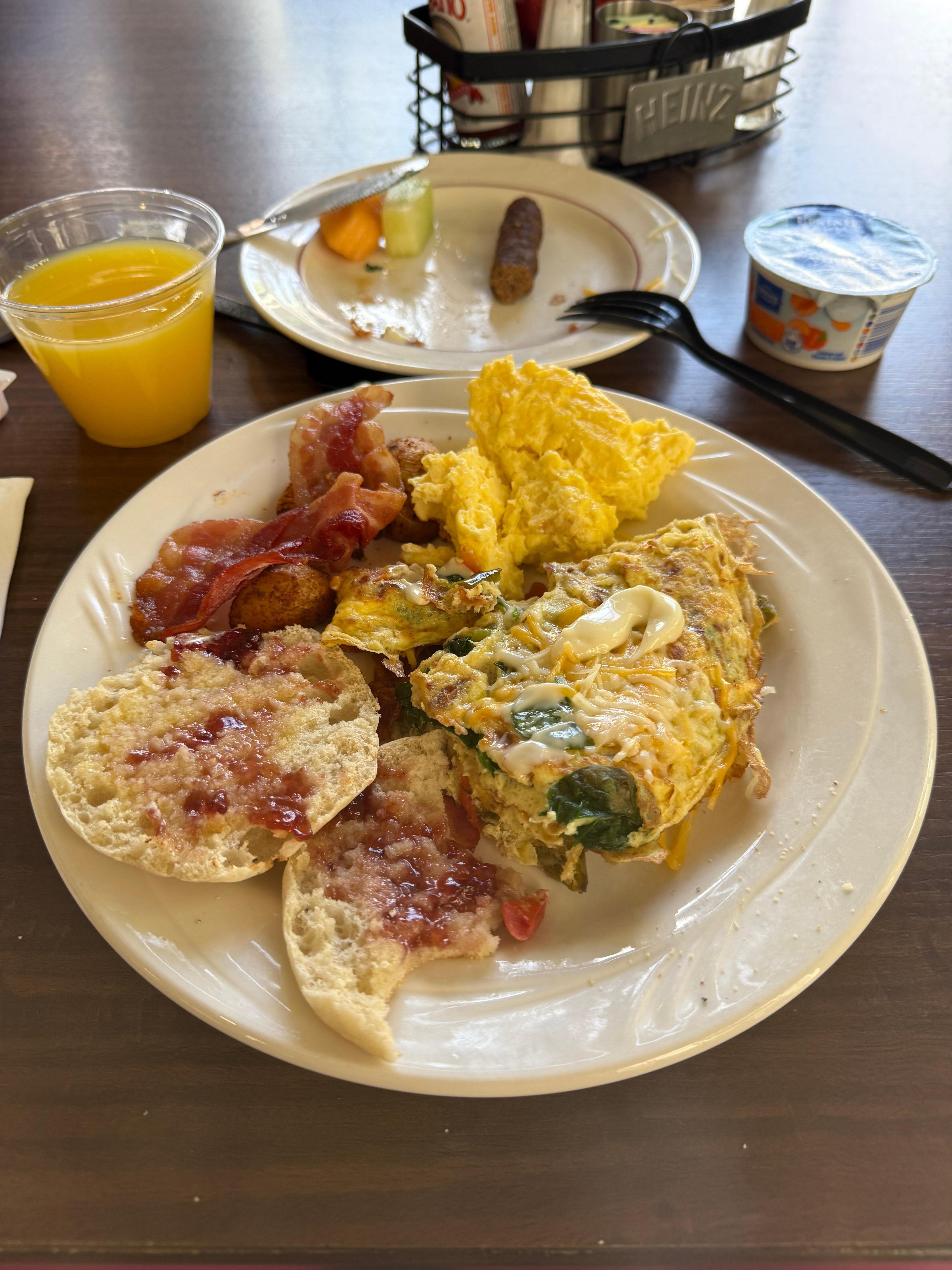 Great breakfast , made to order