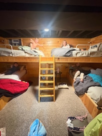 The kids loooved the bunk room