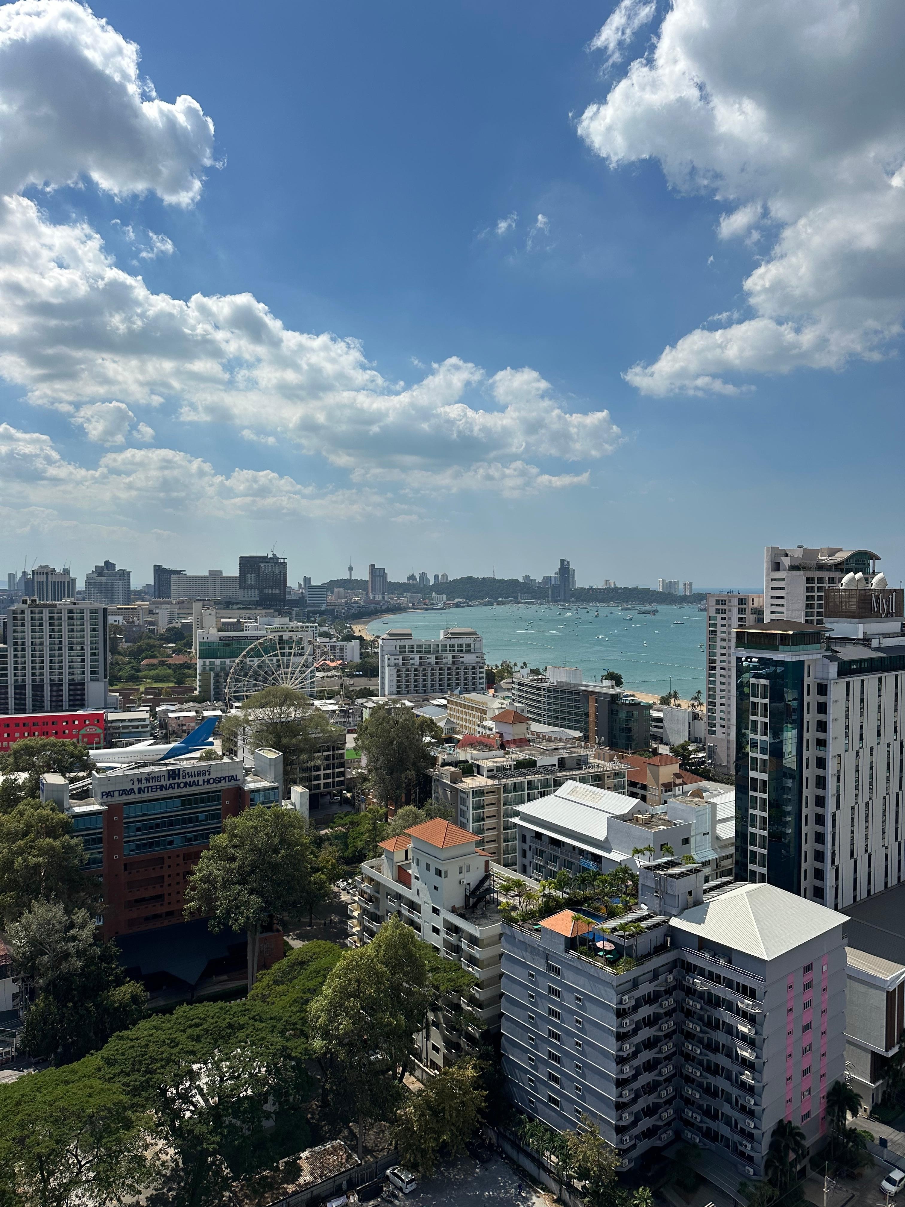 View from my room 21st floor,ocean view 