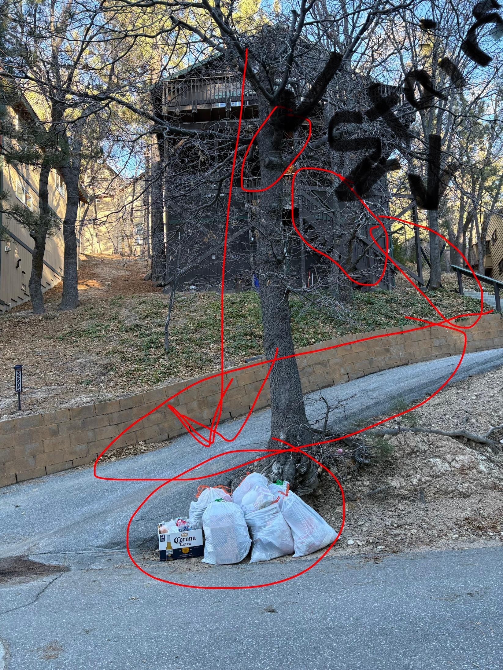 As you can see, the main floor is all the way up top, you have to climb up all those stairs to get your stuffs to the top, and that’s going to wear you out. It’s just NOT WORTH IT to climb that many stairs on your vacation. You need rest, not workout