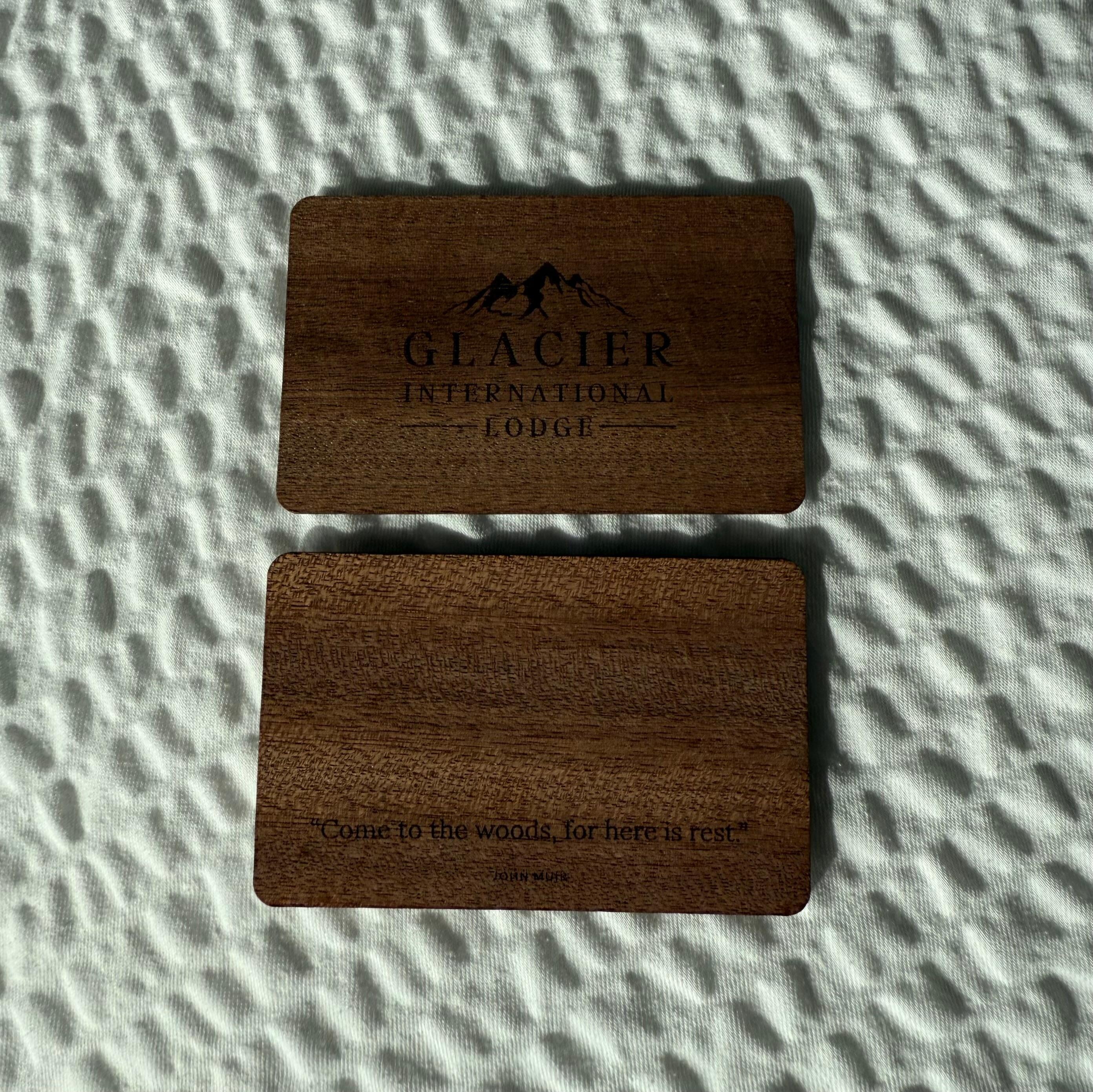 Room keys out of wood! 😍 nice ouch 