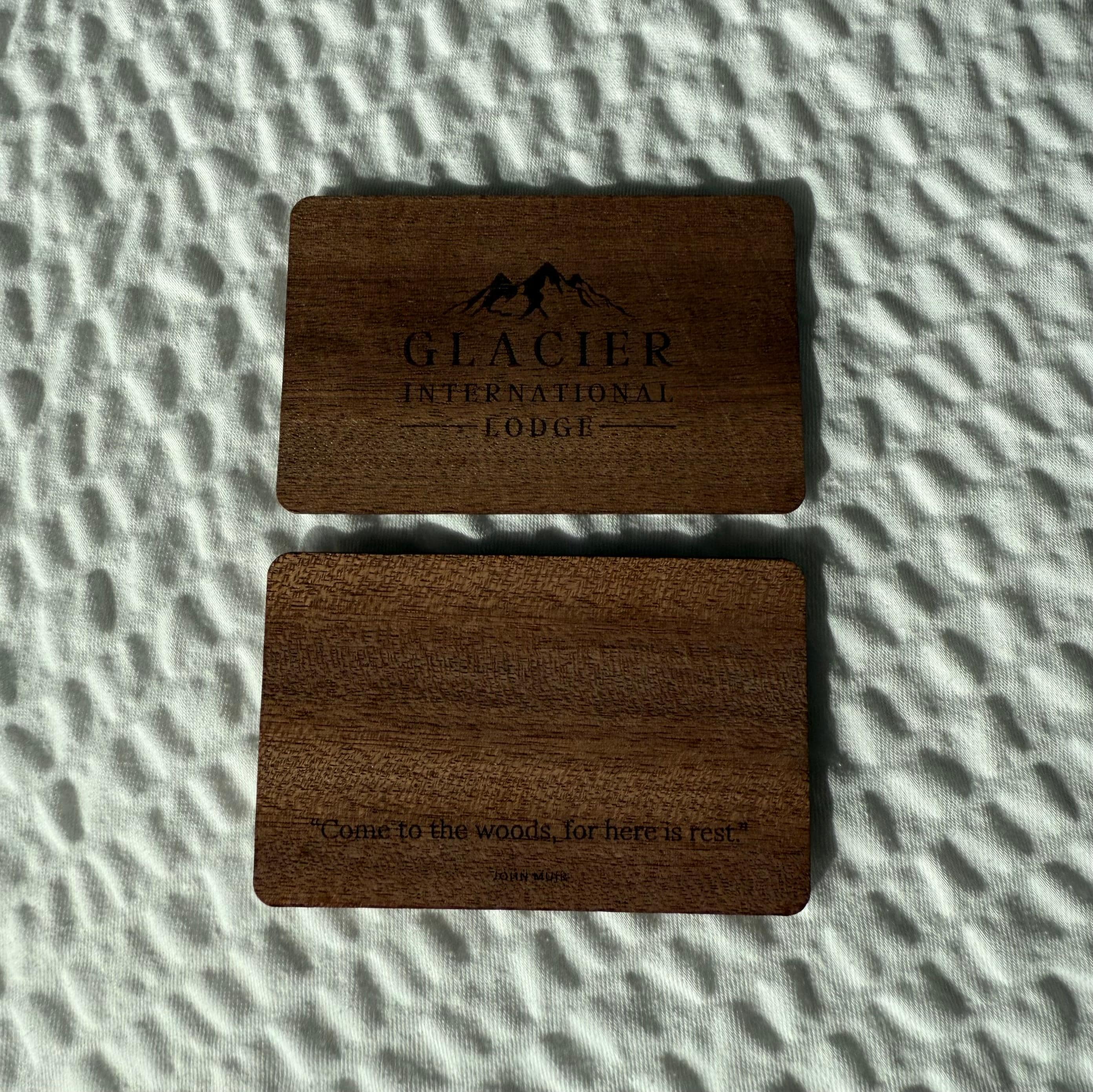 Room keys out of wood! 😍 nice ouch