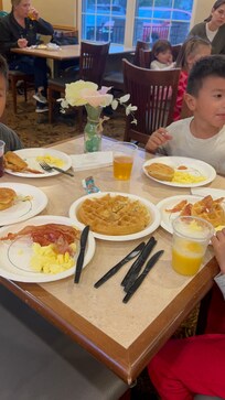 Breakfast is soo good