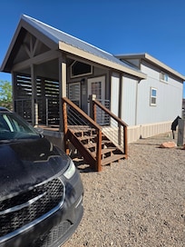 Convenient parking adjacent to the unit.