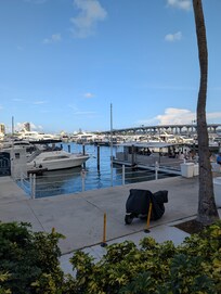 The docks by the facility.