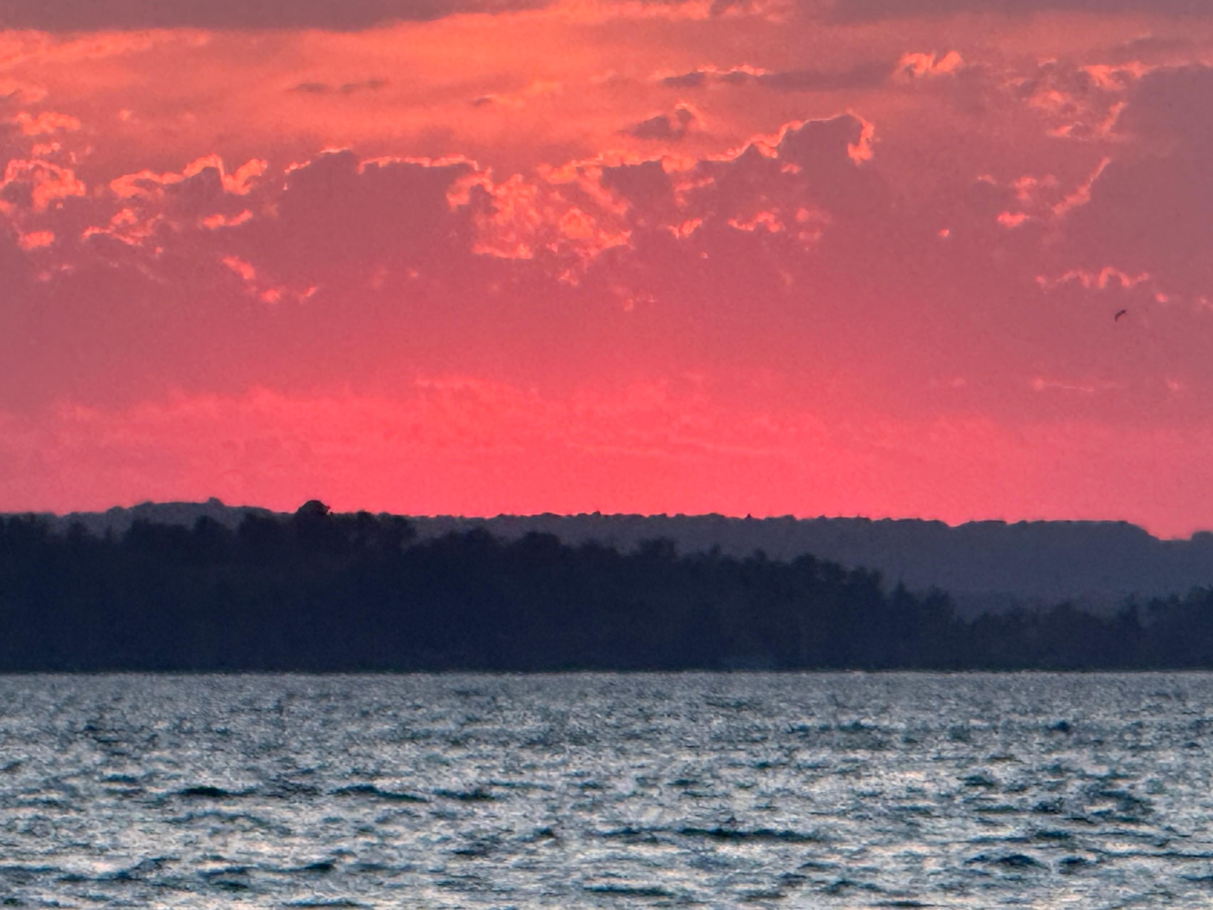 Sunset over Lake Superior 