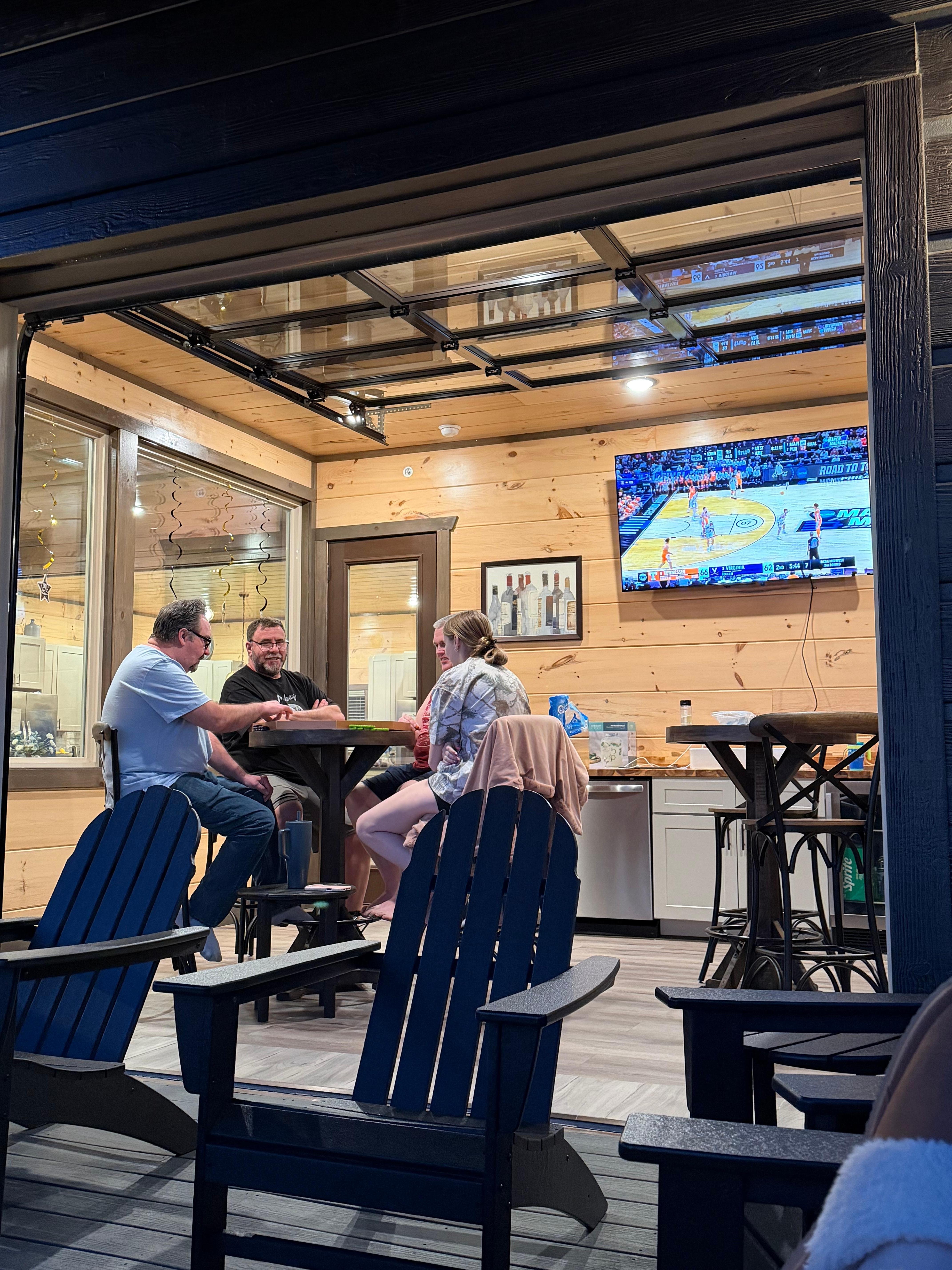 Best spot to watch March Madness. 