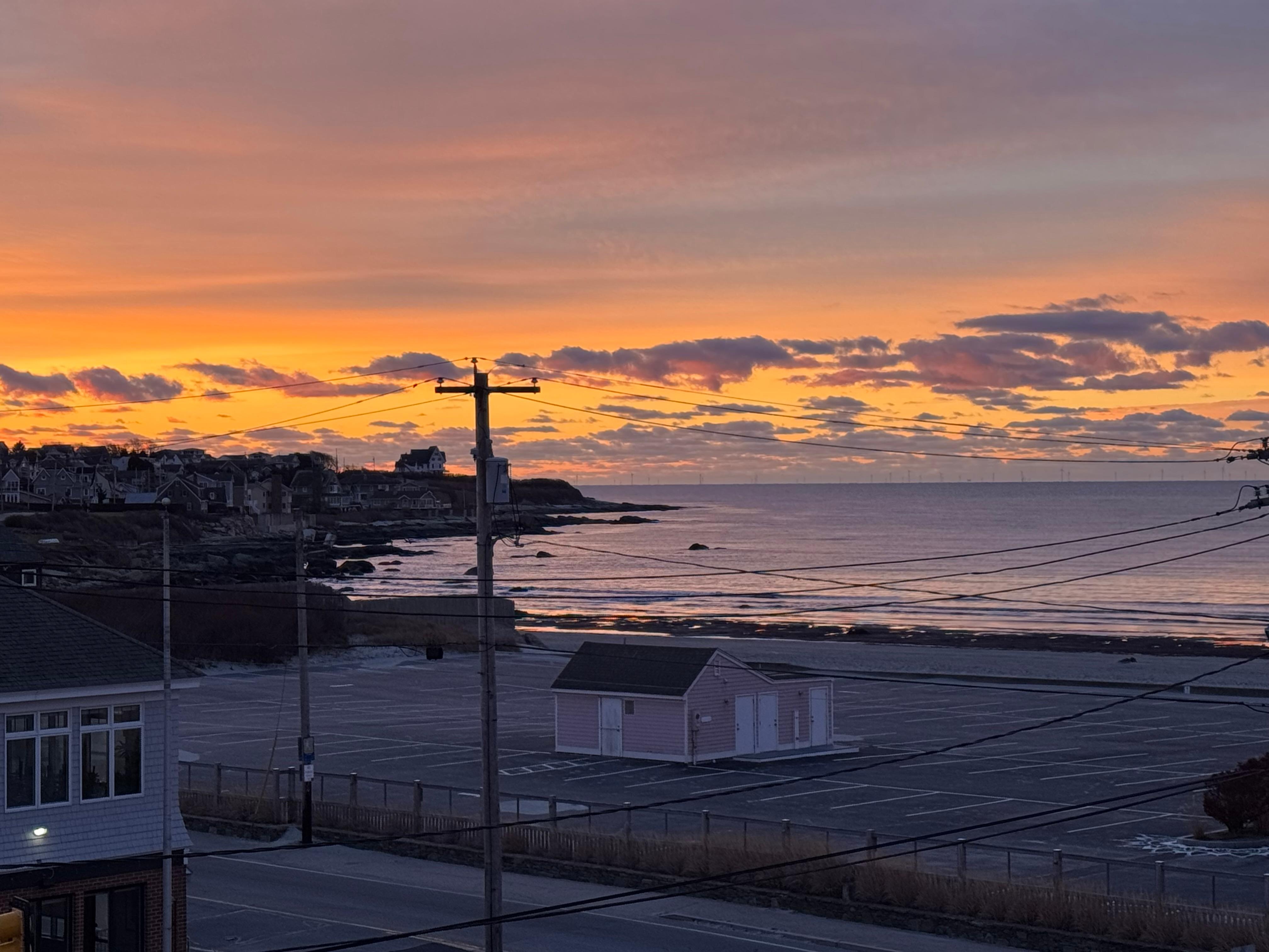 Fantastic sunrise view from room 338!