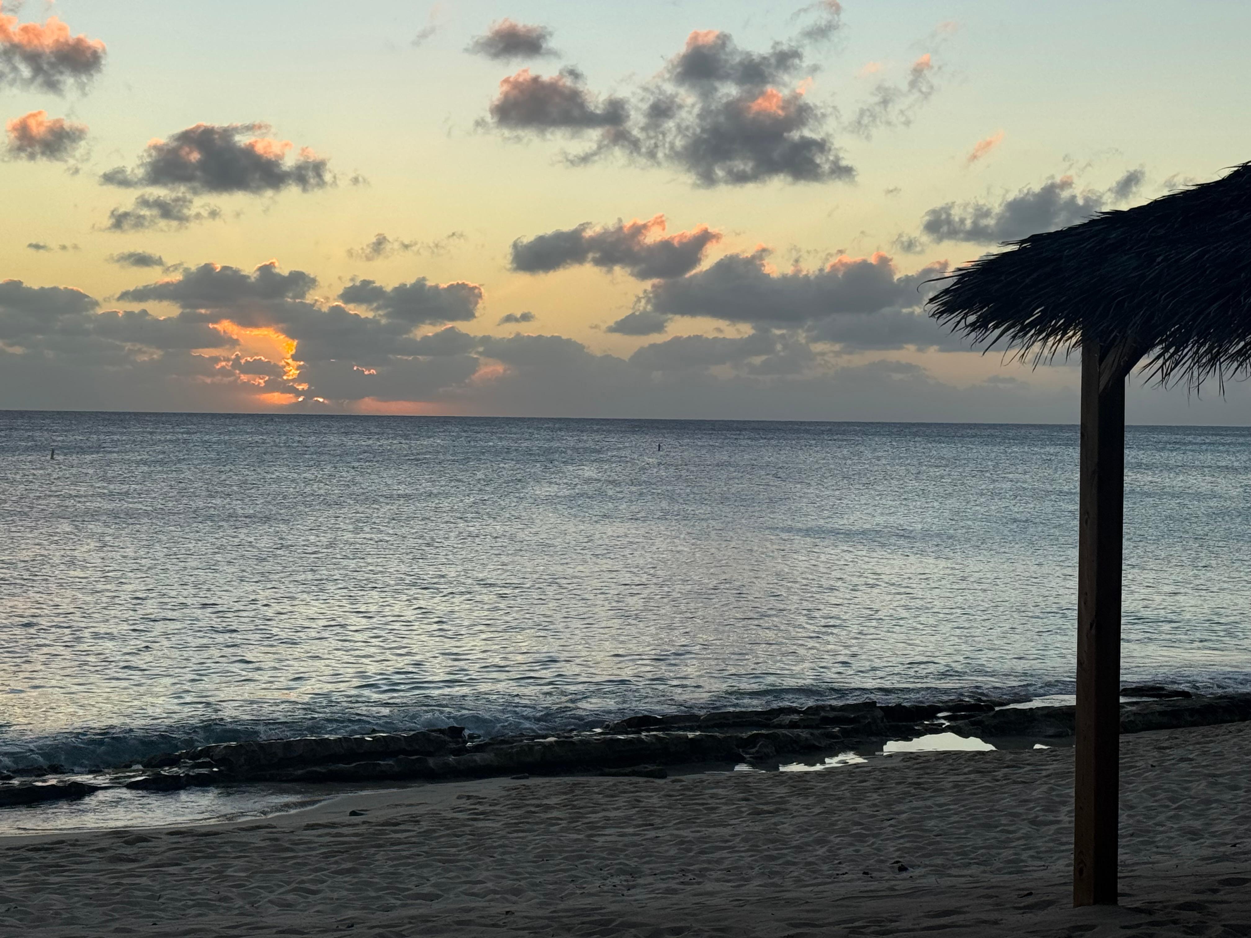 Sunsets were amazing