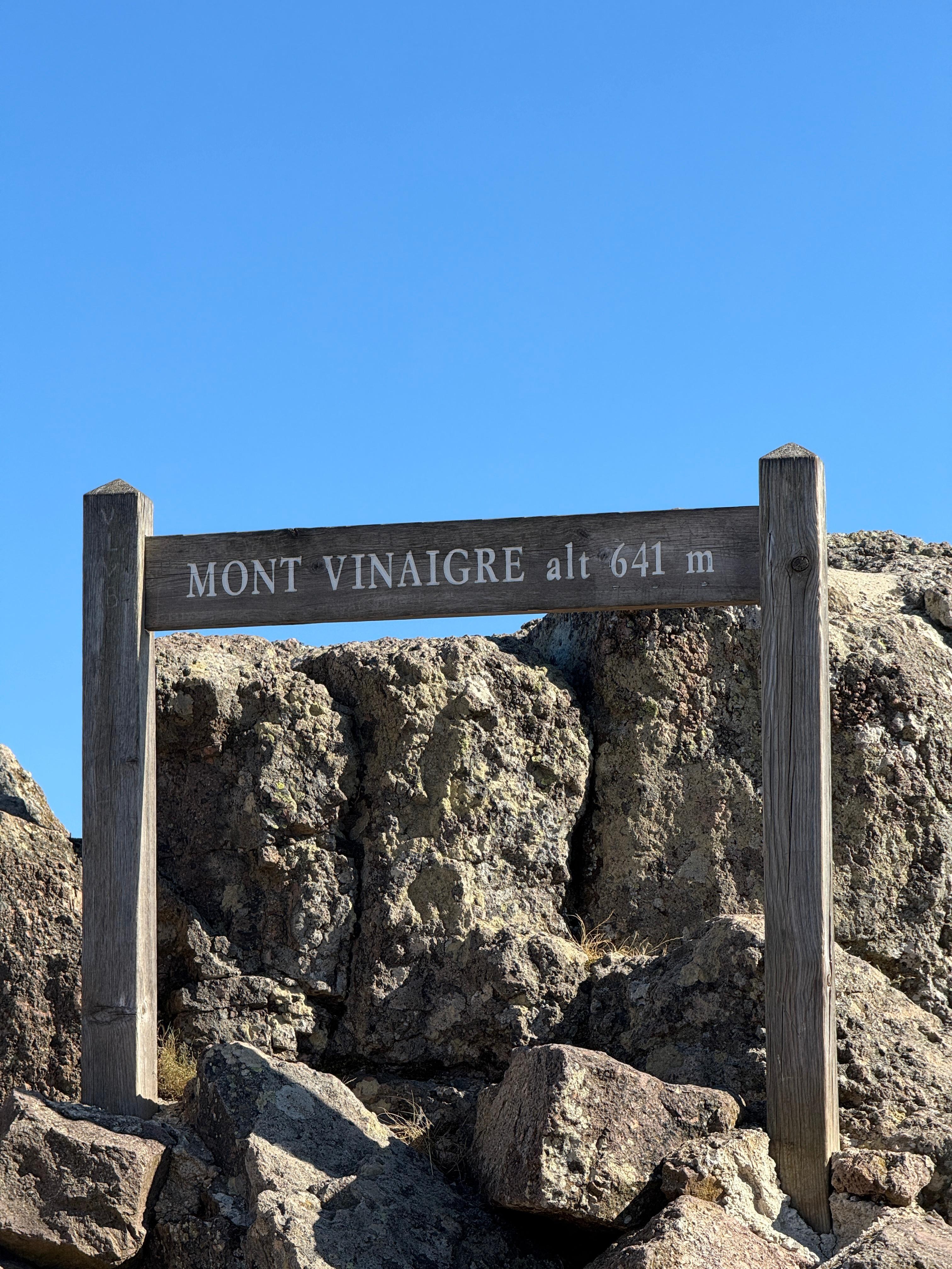 Le mont vinaigre 