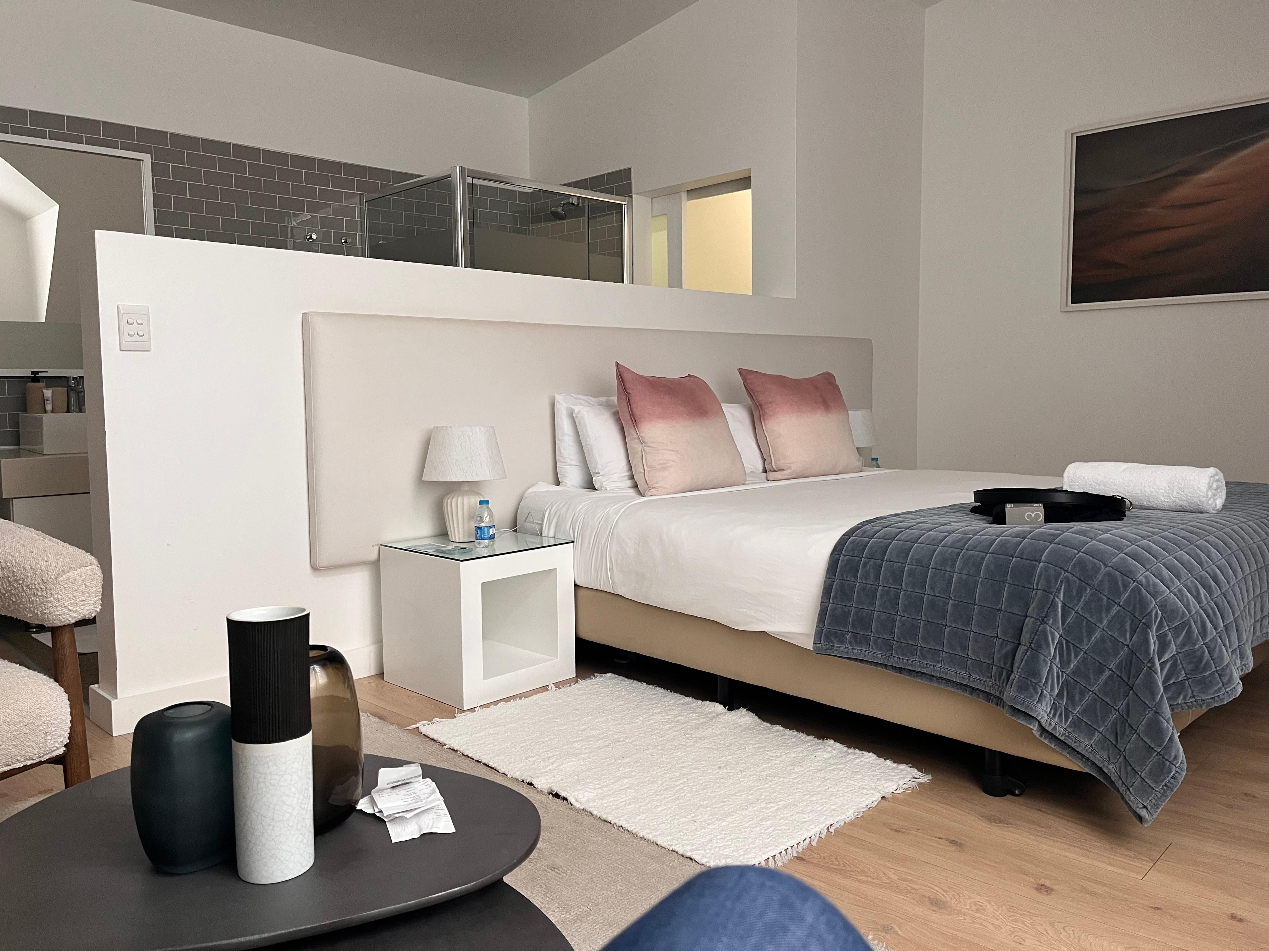 Room is super spacious and tastefully decorated. 