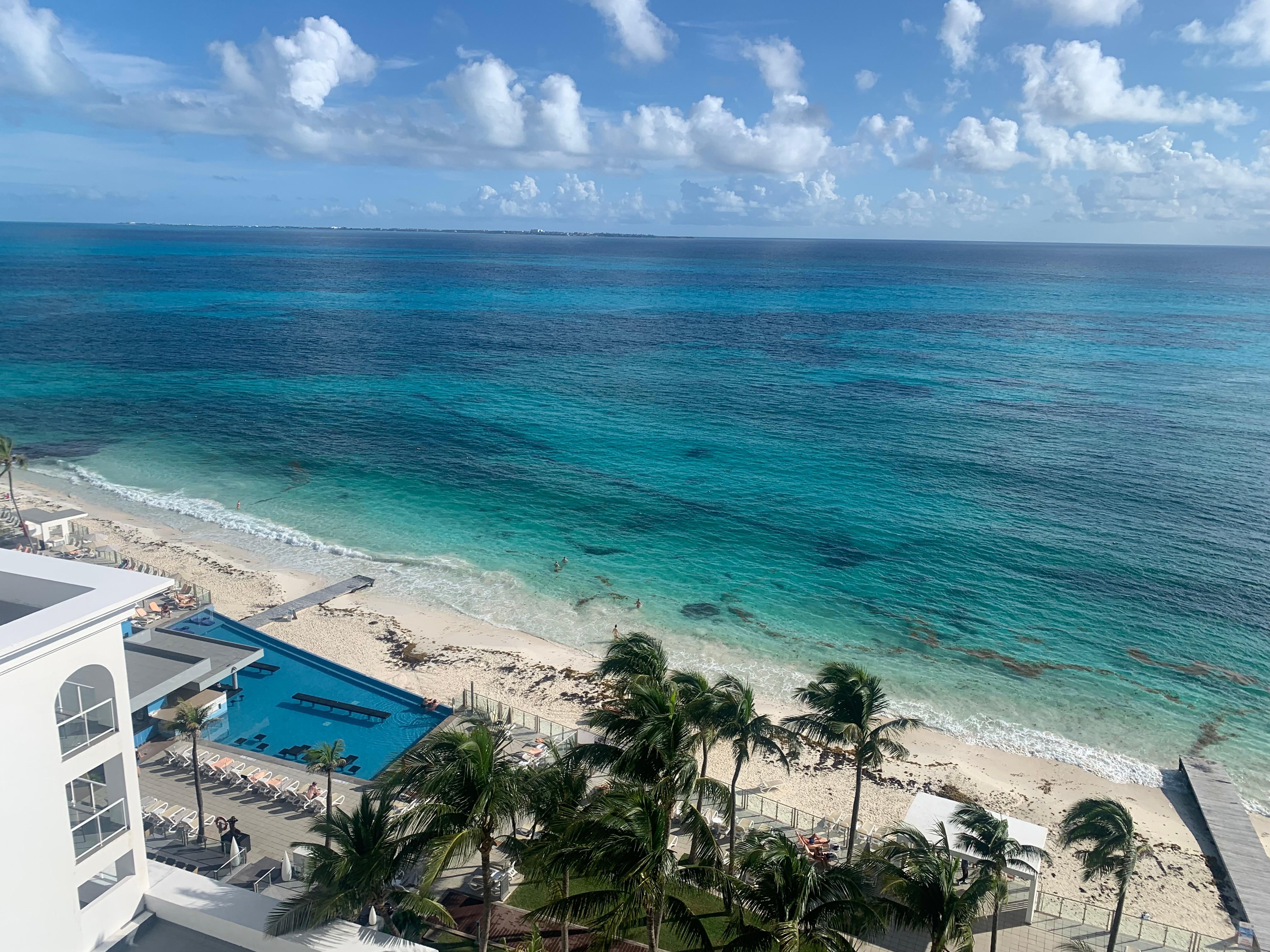 View from our balcony on the 8th floor