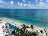 View from our balcony on the 8th floor