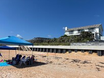From the beach