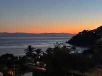 Beautiful sunsets at night.