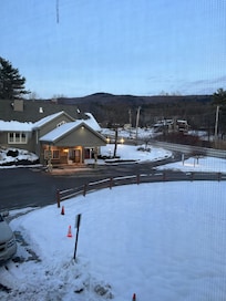 View of office from our room