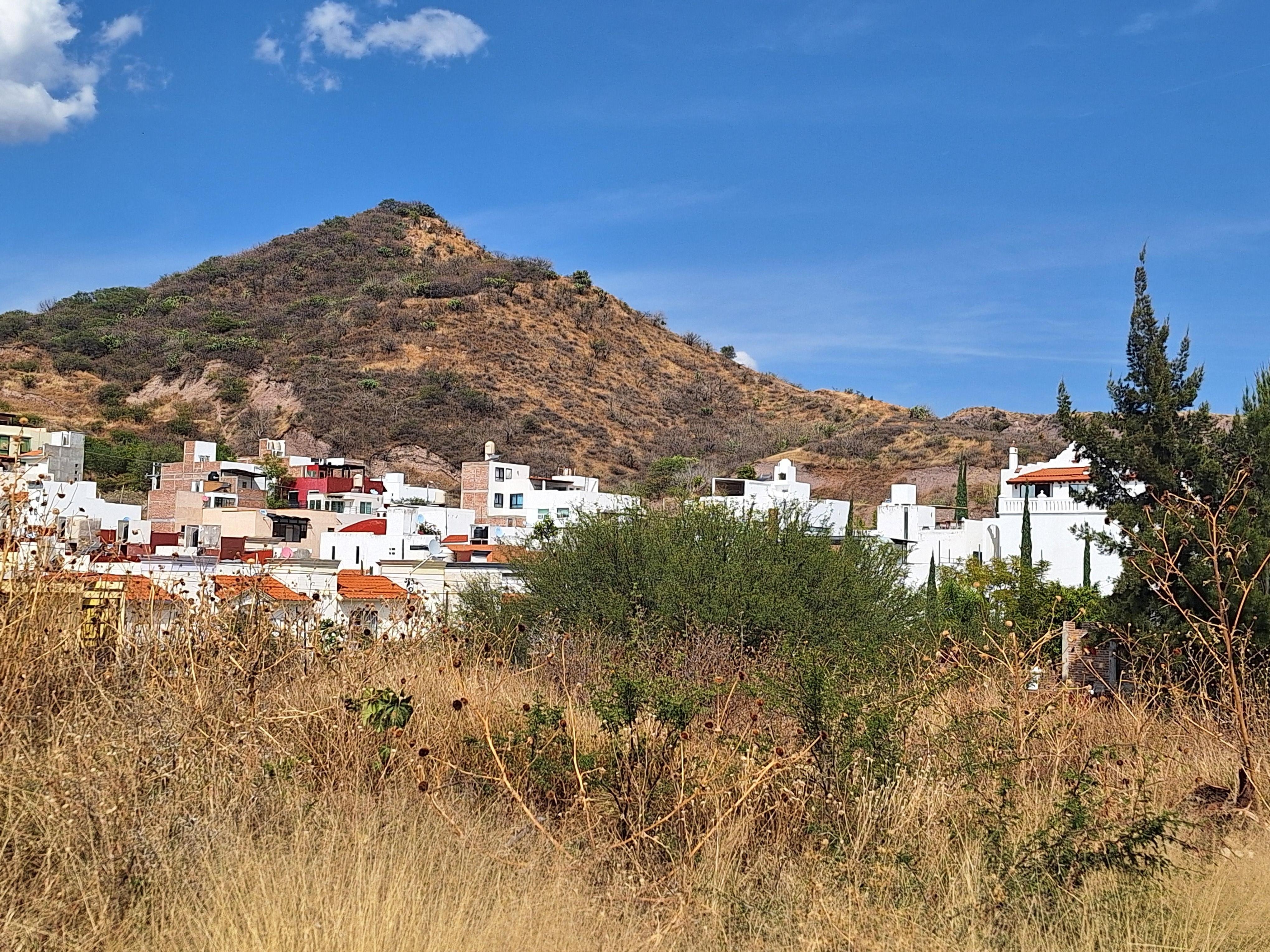 the village hillside