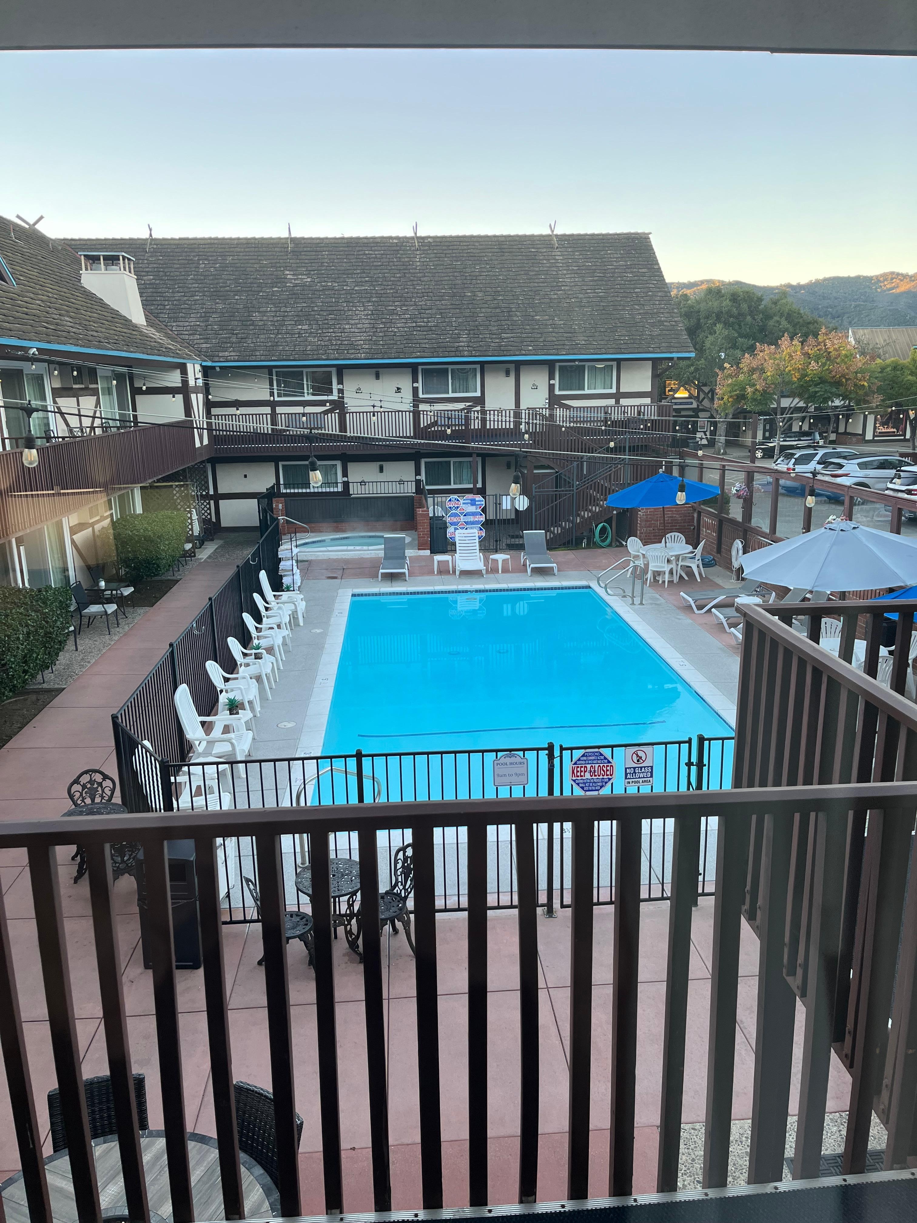 The view from our room 