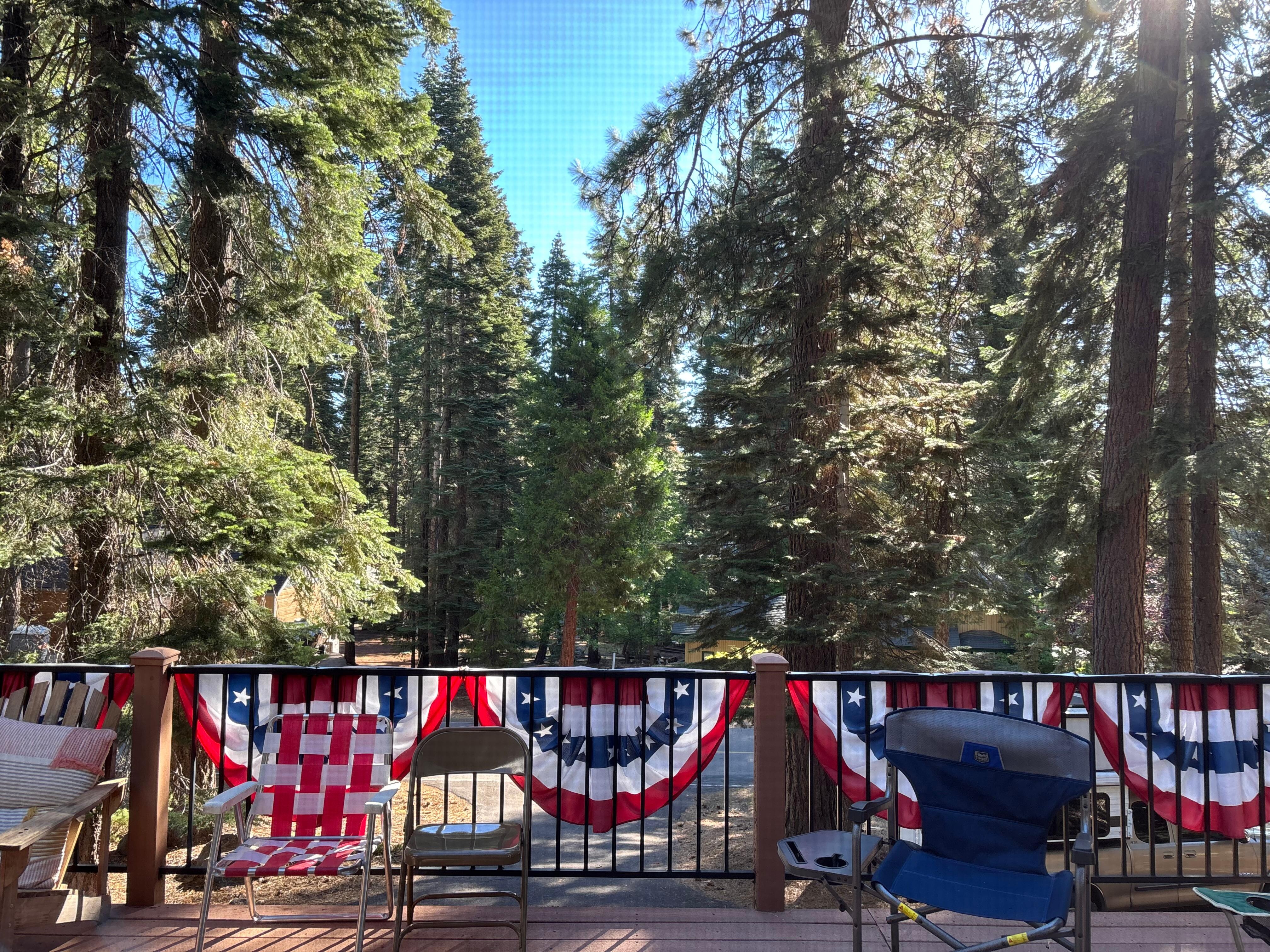 View from front deck