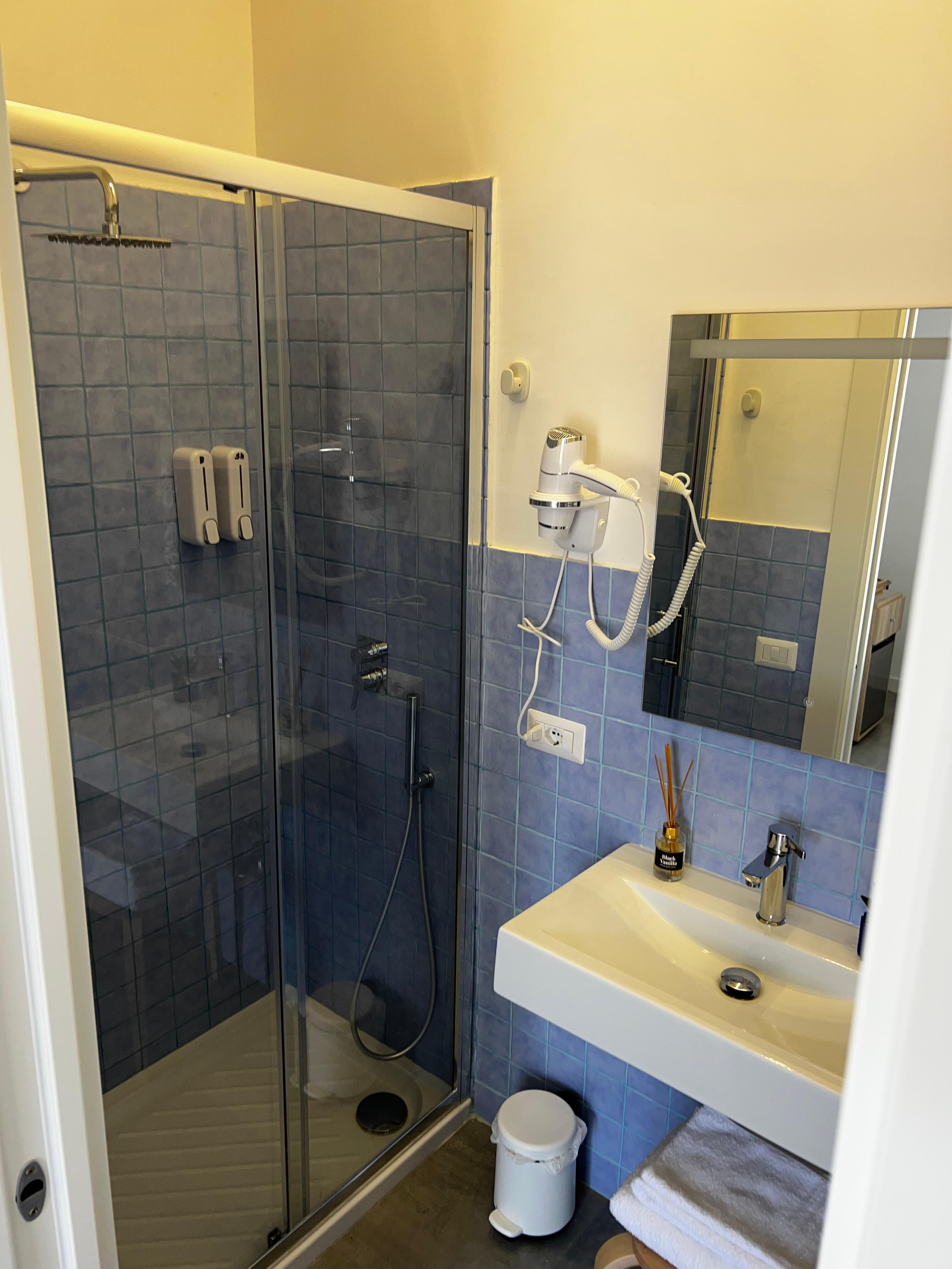 Love the updated bnb and that shower is amazing!! 