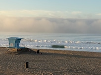 Marine layer in the morning