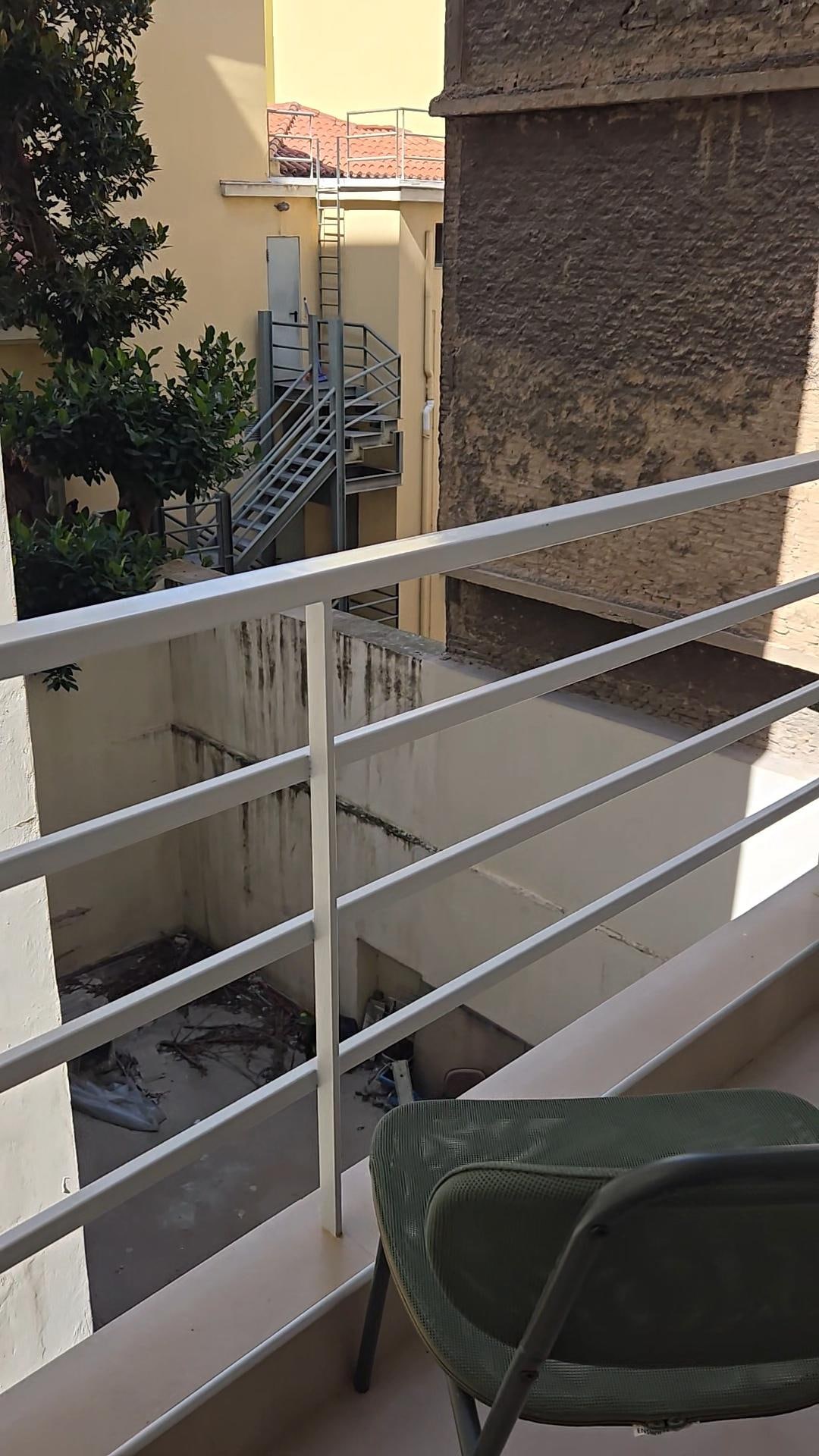 This was our balcony with a view. 