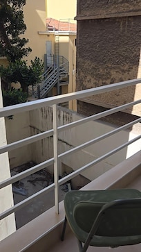 This was our balcony with a view.