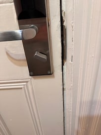 Broken door lock it just goes round and round