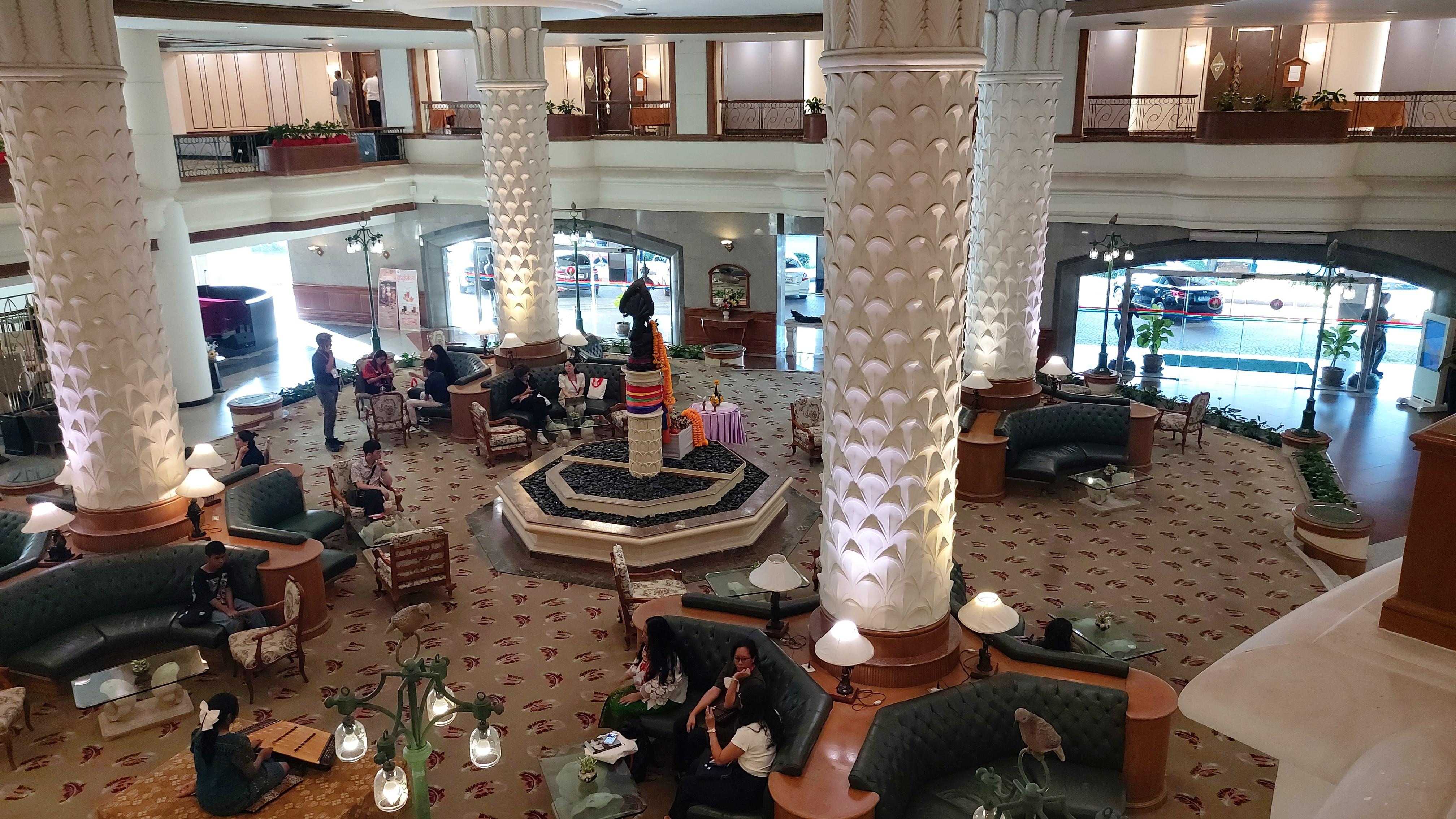 Hotel lobby