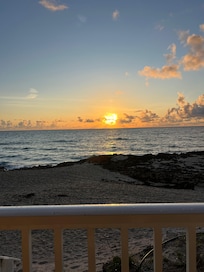 Sunrise on the porch