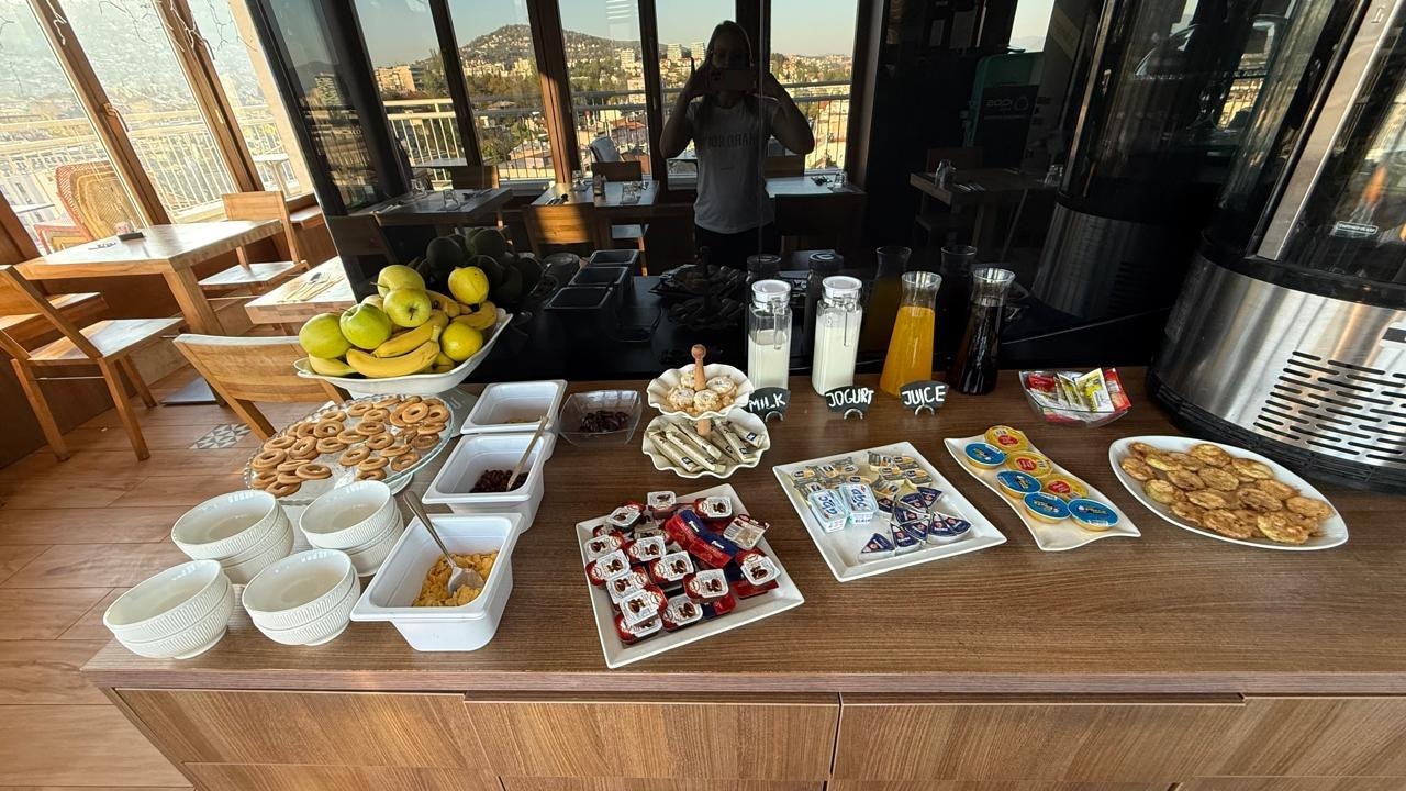 Apenas esses itens eram buffet