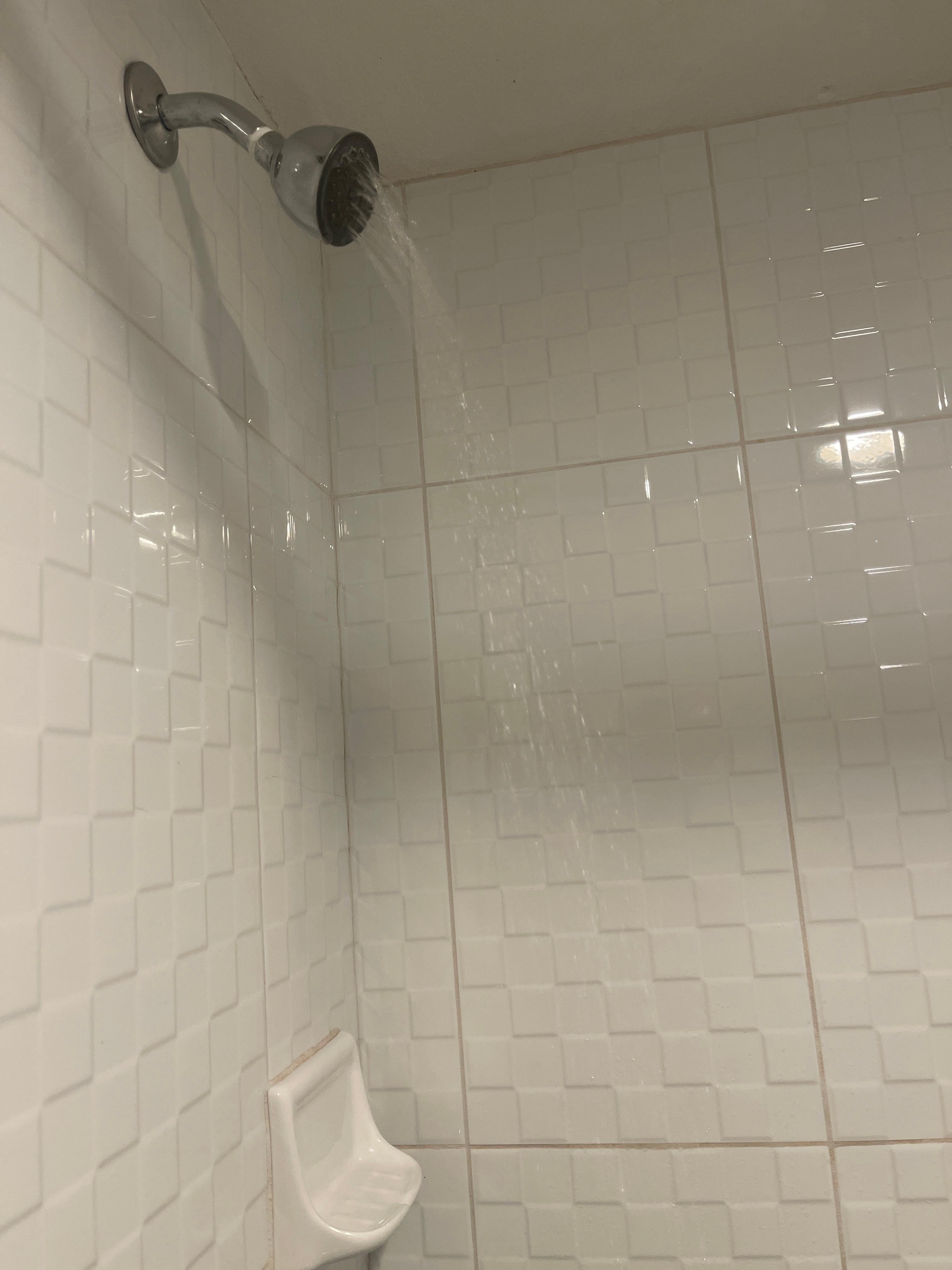 Low shower water pressure. 