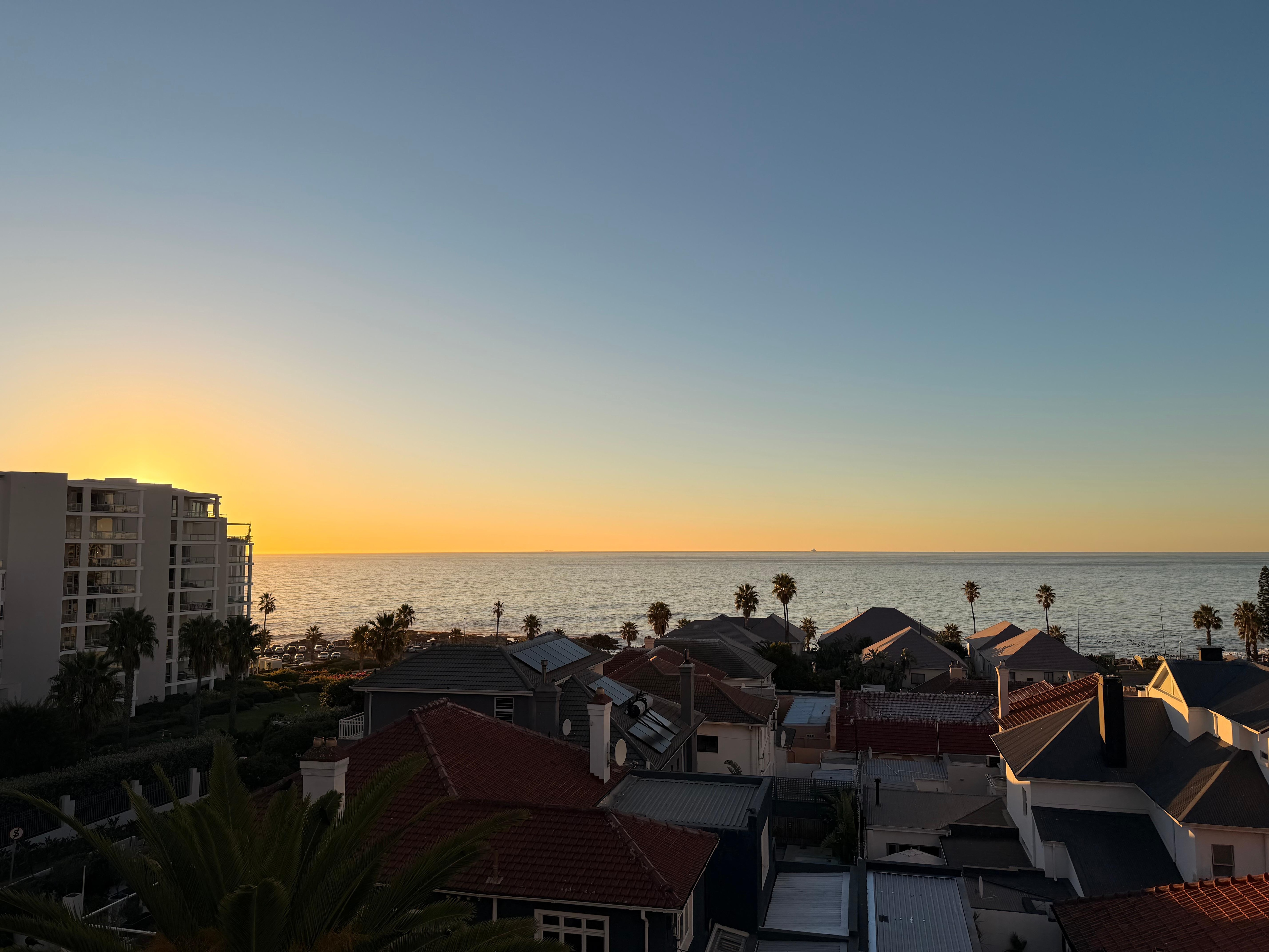 View from our 4th floor balcony.  